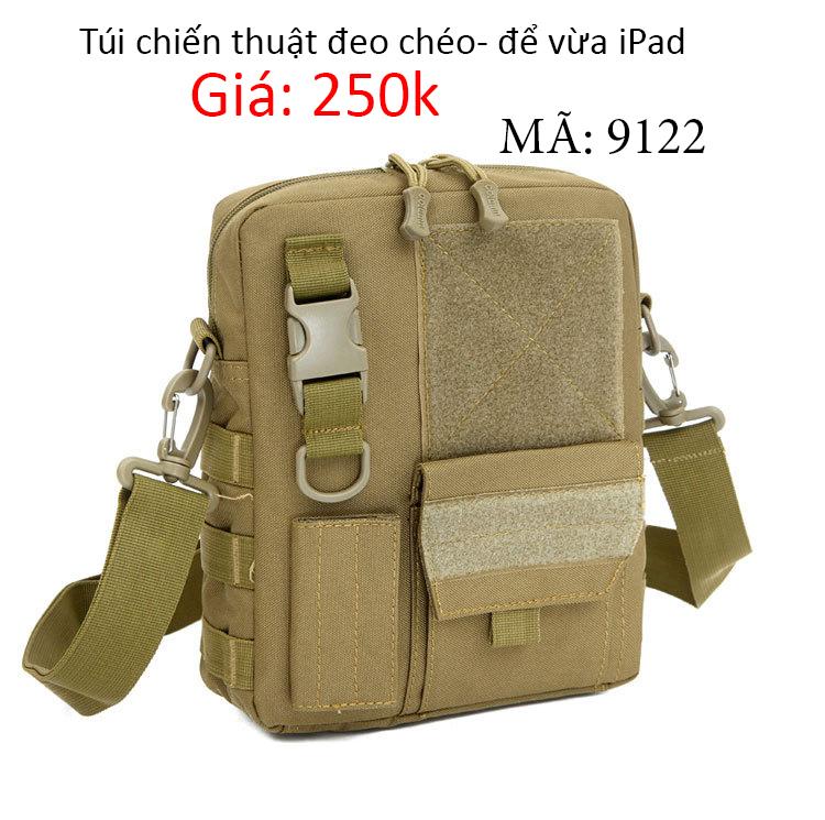 [HCM]Túi chiến thuật D5- để được iPad (Mã 9122)