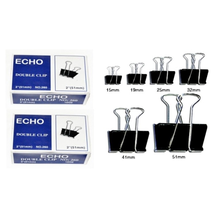 12 chiếc kẹp bướm echo/ echomax 32-41-51mm