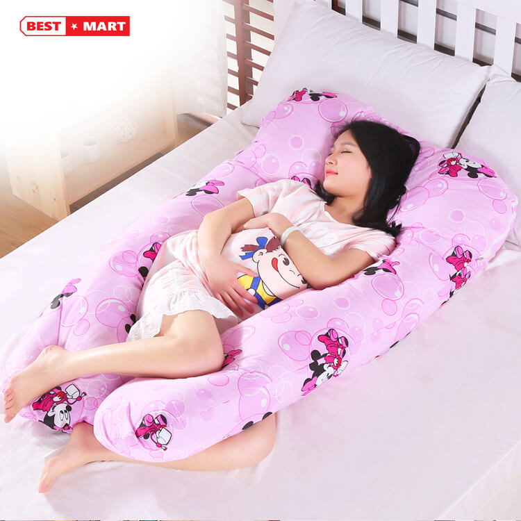 Gối chữ U cho mẹ đang mang bầu