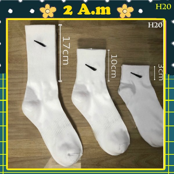 Tất Vớ Thể Thao Nam Nữ N.I.K.E Cổ Ngắn, Trung, Cao Nam Nữ Thời Trang Unisex Style Hàn Quốc