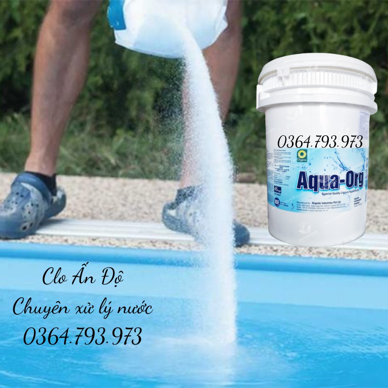 3 kg clo nhập khẩu ấn độ xử lý nước, clorine ấn độ