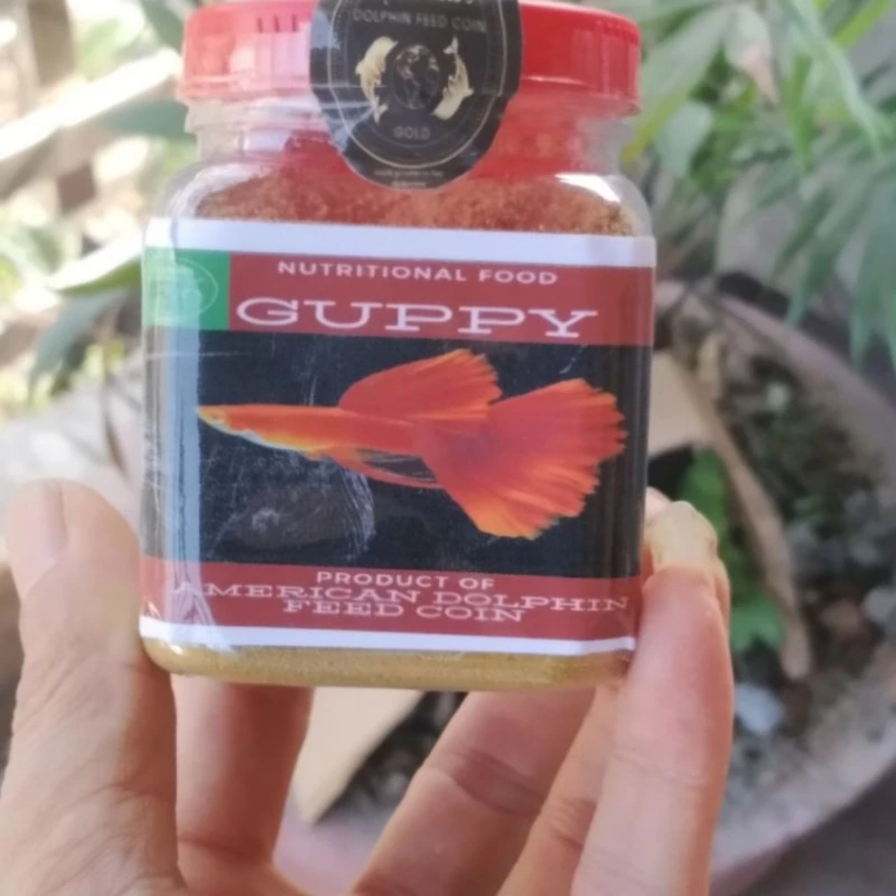 Cám cá 7 màu, cám cá guppy dạng mảnh mịn cho cá con, cám cá kiếm, cám cá mún