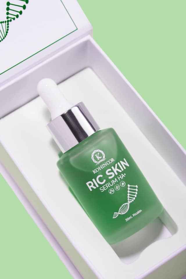 Serum ric skin + son môi