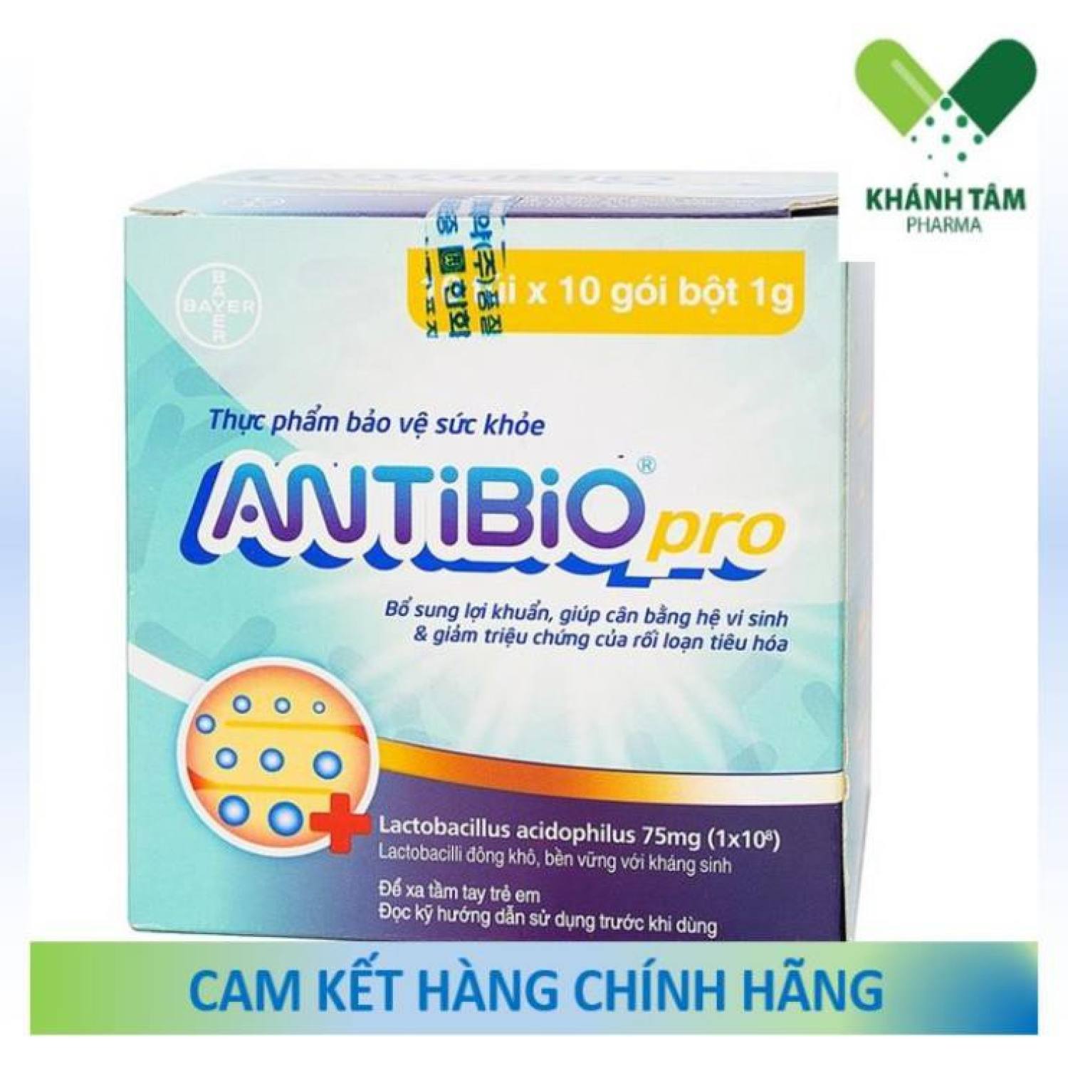 ANTIBIO PRO Hộp 100 viên - Bổ sung lợi khuẩn đường ruột