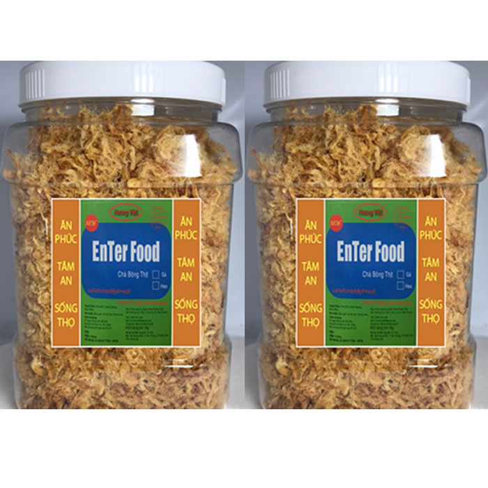 1Kg Chà bông Xù 2 hũ