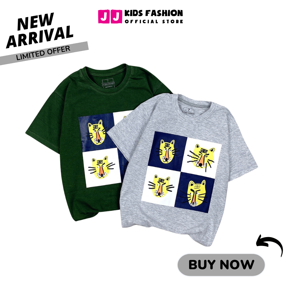 Áo thun bé trai, áo phông bé trai chuột mickey hoạt hình đáng yêu | FREESHIP MAX - JJ Kids Fashion