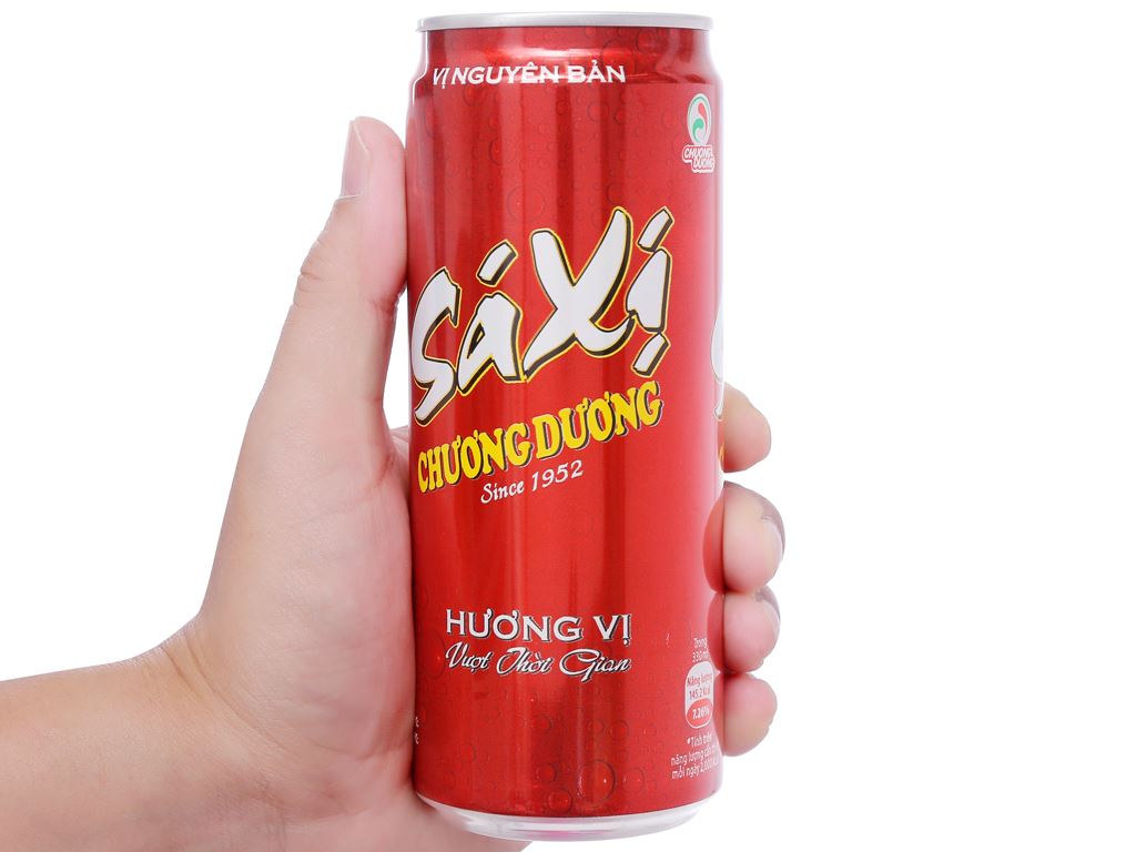 Nước ngọt xá xị chương dương 330ml
