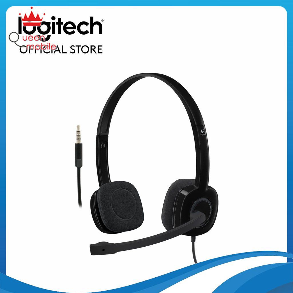 Tai nghe chụp tai logitech h151 -mic khử tiếng ồn
