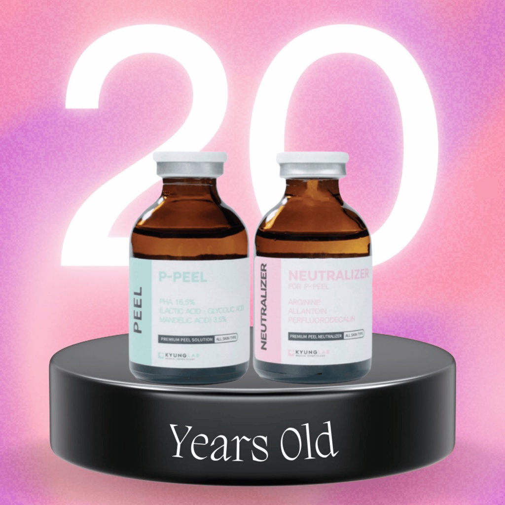Thay da sinh học kyunglab p-peel + neutralizer giúp nuôi dưỡng làn da toàn diện