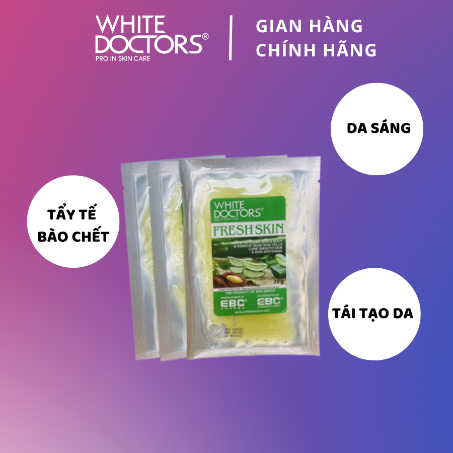 Kem tẩy tế bào chết White Doctors Fresh Skin 20g