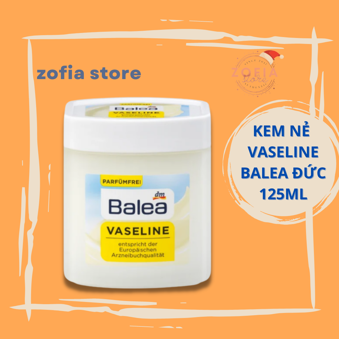 Kem nẻ vaseline Balea Đức 125ml