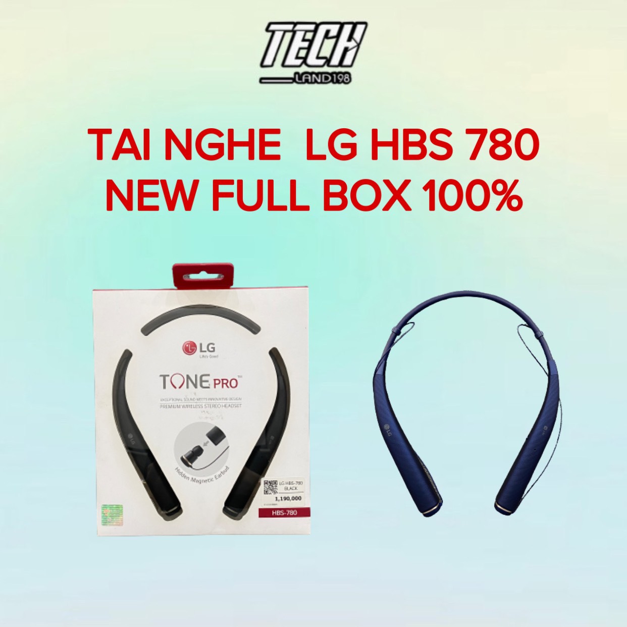 tai nghe  LG HBS 780 mới  nguyên seal và HBS780 cũ Không vỏ 99%