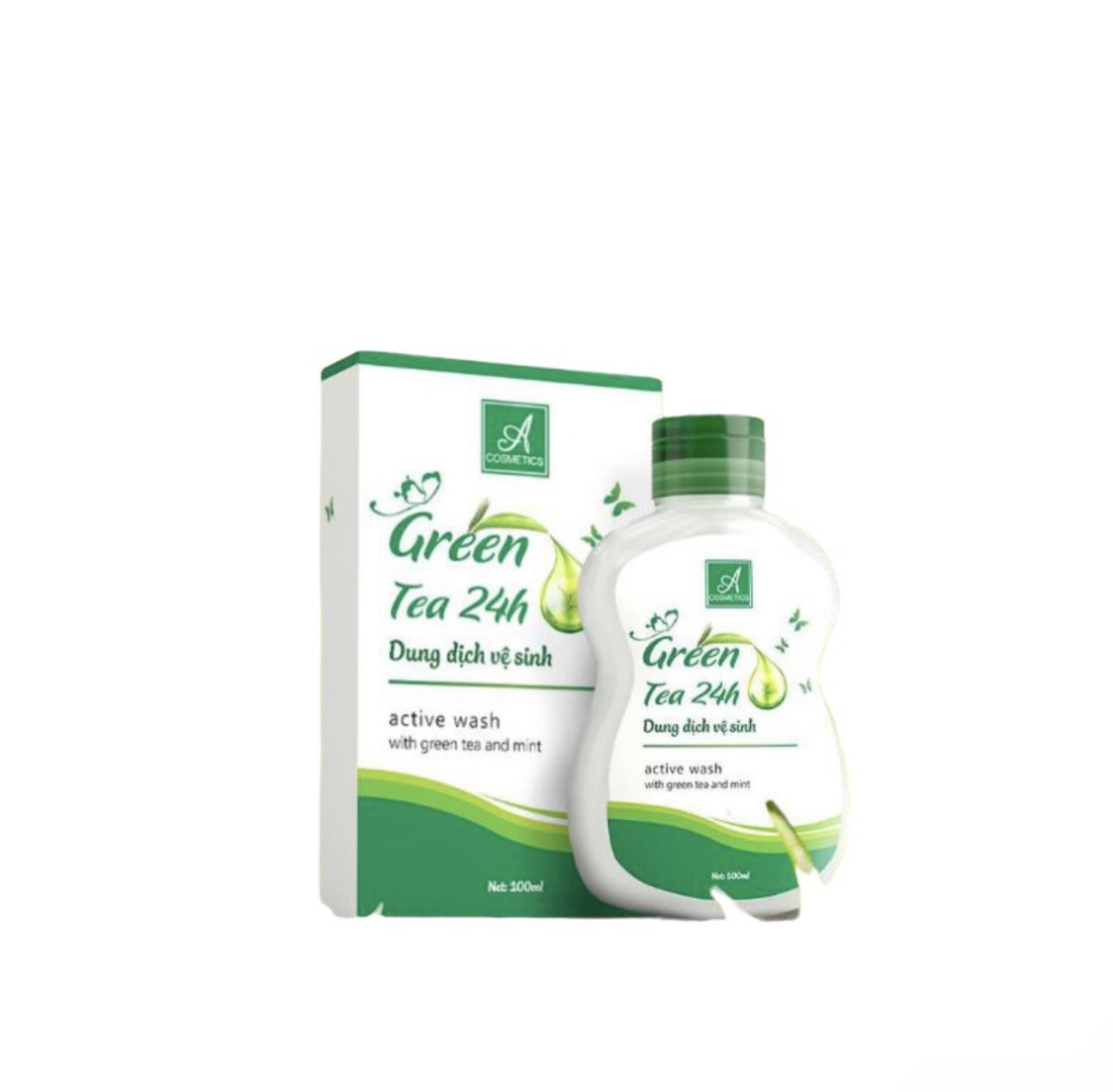 Dung dịch vệ sinh 24H - Dung dịch vệ sinh Green Tea 24H - Dung dịch vệ sinh Phương Anh - Chính hãng