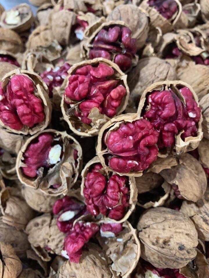 Óc chó nhân đỏ