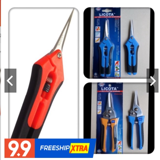 Kéo cắt tỉa cành cây Licota mỏ nhọn, cắt tỉa dăm