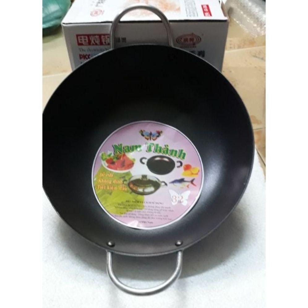 Chảo 2 quai chống dính 36cm nam thành giảm 30k