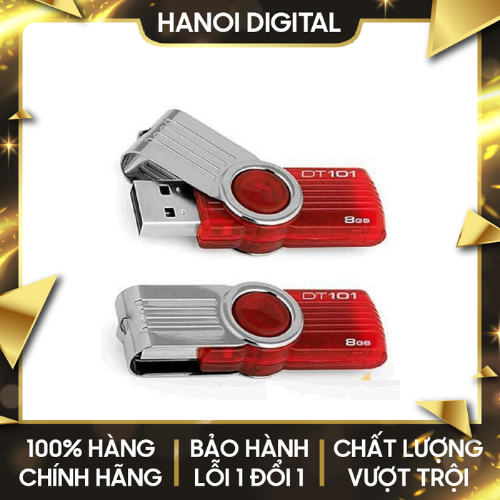 USB KINGSTON DT101 8GB đủ dung lượng bảo hành 1 đổi 1