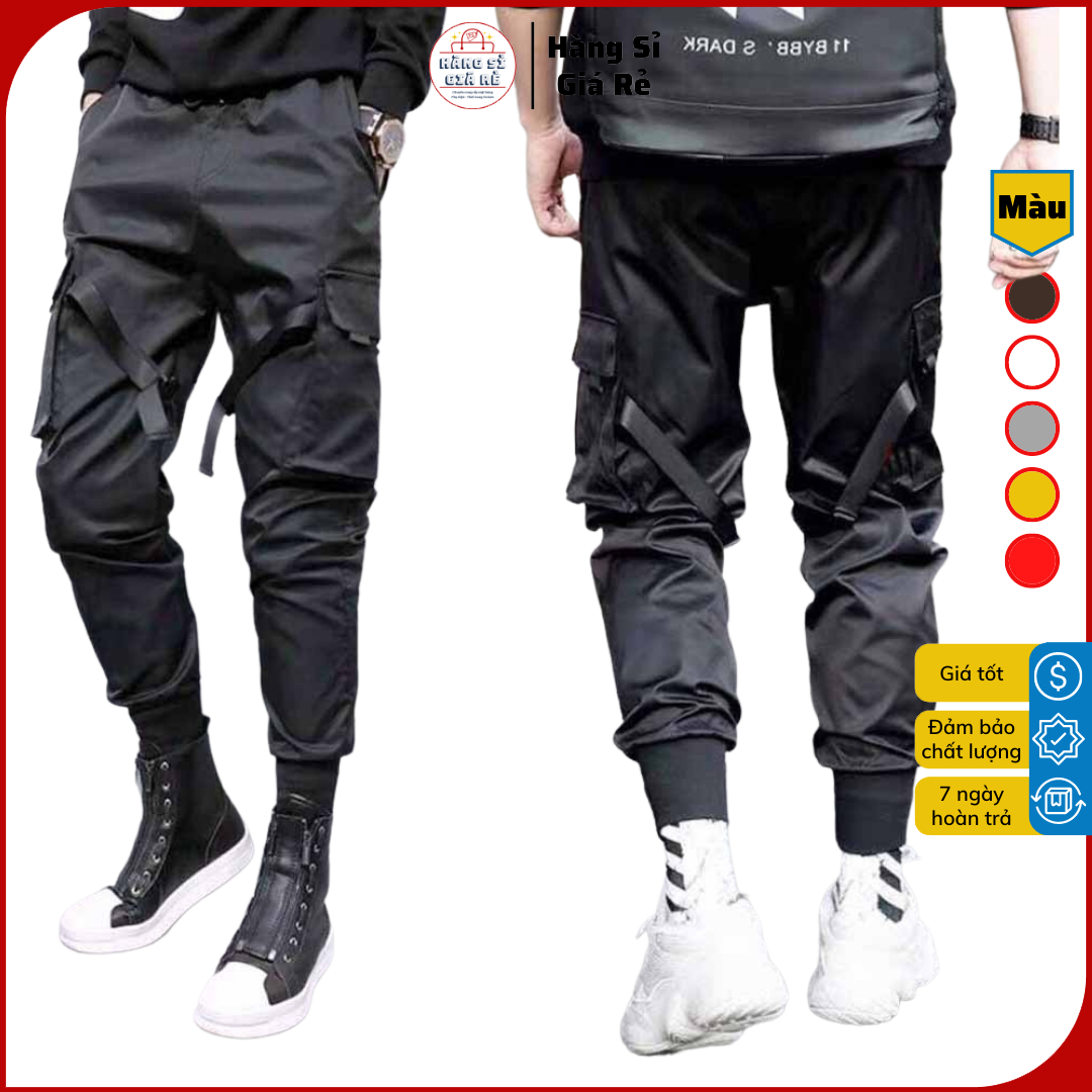 [HÀNG CHUẨN] Quần Thun Jogger Nam Túi Hộp Chất Thun KAKI BC Cao Cấp Năng Động Thời Trang Đường Phố QUẦN DÀI NAM TÚI HỘP KHÓA GÀI QUẦN NAM KHÓA KÉO QUẦN ĐEN NAM QUẦN DÀI NAM LỊCH SỰ QUẦN NAM ĐI CHƠI