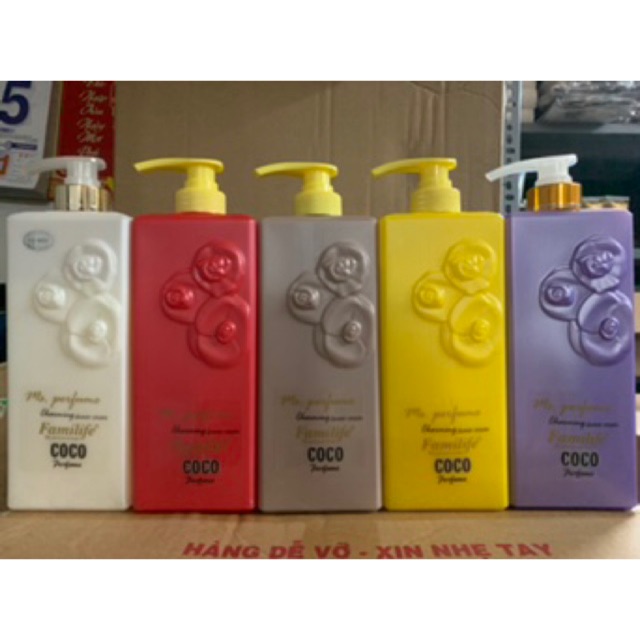 [HCM]Sữa tắm COCO 800ml HÀNG CTY CHÍNH HÃNG FAMILIFE 100-