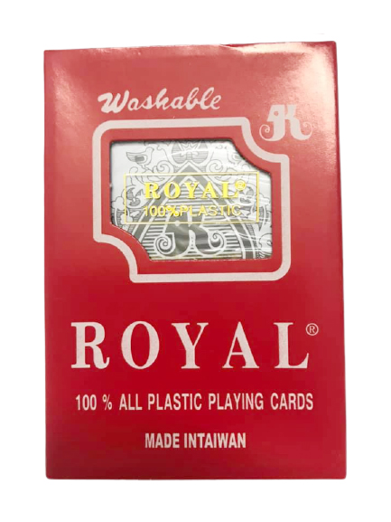 Bài Tây Nhựa Đài Loan Royal Bằng Nhựa Cao Cấp Không Thấm Nước - Bài 52 Lá Made in Taiwan - 1 Bộ