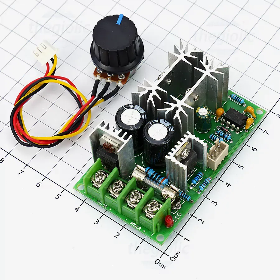 [HCM]MẠCH ĐIỀU KHIỂN TỐC ĐỘ ĐỘNG CƠ DC 12V-48V 20A
