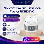 Nồi cơm cao tần Tefal Rice Master RK8131Y0 1.5L | Công suất 1300W - Bảo Hành 24 Tháng