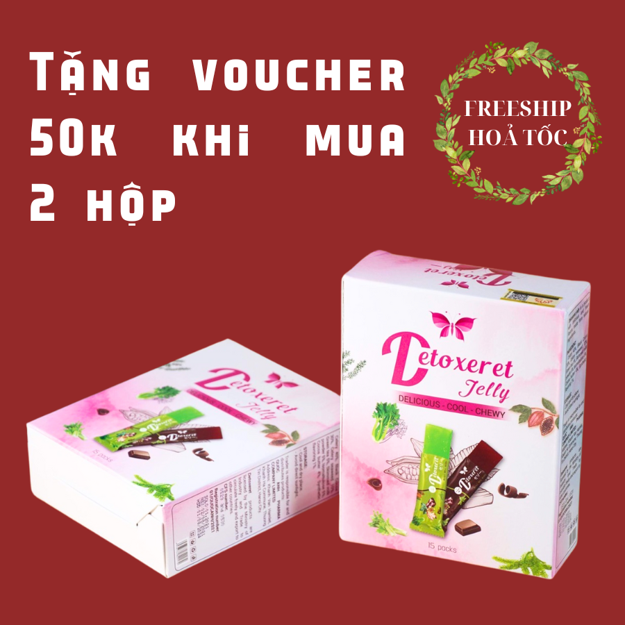 Thạch Giảm Cân Detoxeret Jelly