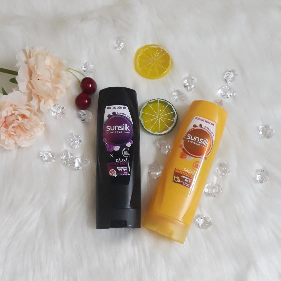[HCM]Combo 2 chai Dầu Xả Sunsink 140g (Tặng kèm 2 miếng BVS Dianna)