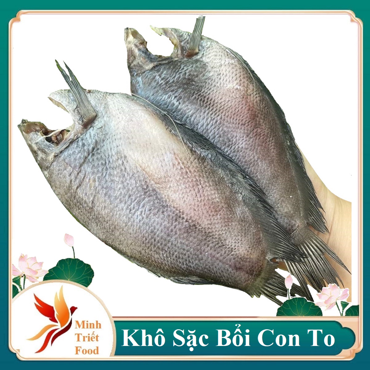 KHÔ CÁ SẠC THƯỢNG ĐẲNG KHÔNG ĐẦU MINH TRIẾT - ĐẶC SẢN U MINH CÀ MAU