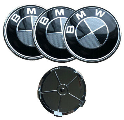 Logo Chụp Mâm Ốp Lazang Bánh Xe Ô Tô BMW Đường Kính 68mm