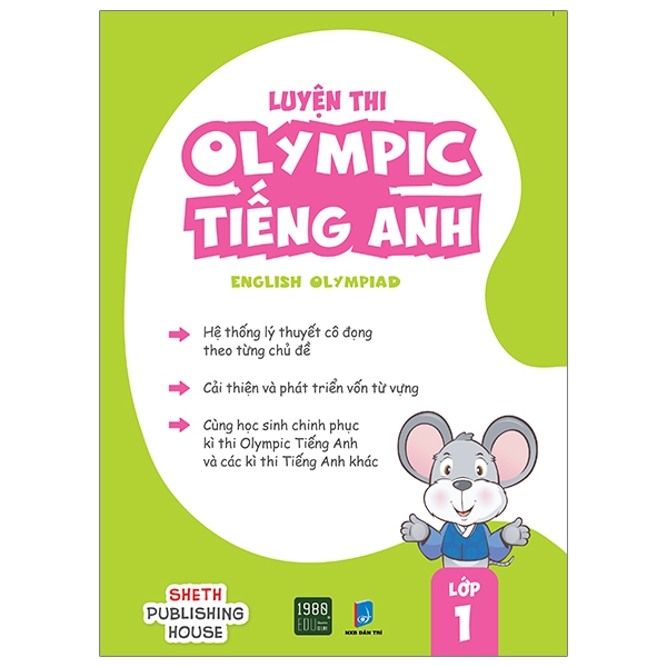 Fahasa - Luyện Thi Olympic Tiếng Anh - English Olympiad - Lớp 1