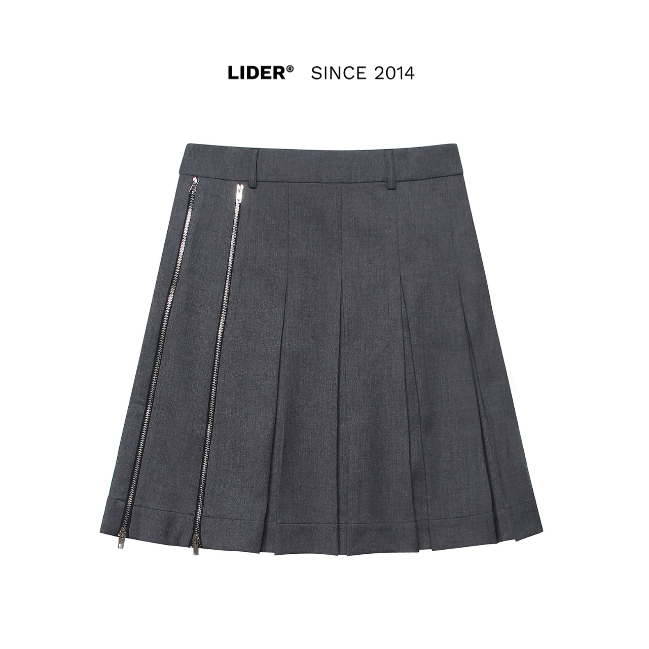 Chân váy xếp li lider zipline pleated shirt