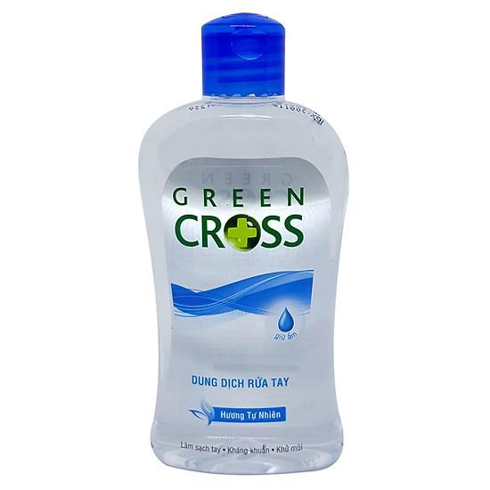 [HCM]Dung dịch rửa tay nhanh Green Cross hương tự nhiên chai 250 ml sản xuất tại Việt Nam