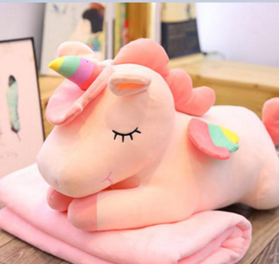 [HCM]gấu bôngGối mền kỳ lân 3 trong 1 siêu cutenỉ nhung cực mịnchăn gối văn phòng unicorn ngựa 1 sừng quà tặng