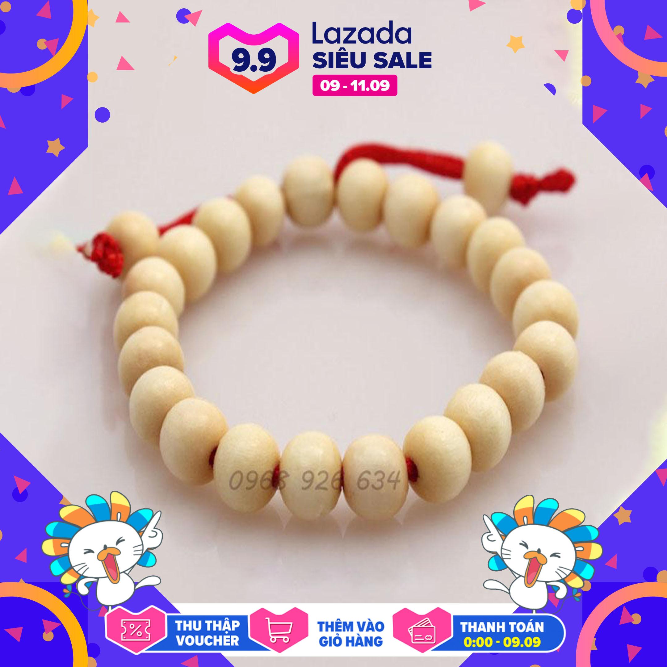 Vòng dâu tằm đeo tay cho bé - Loại sáng màu