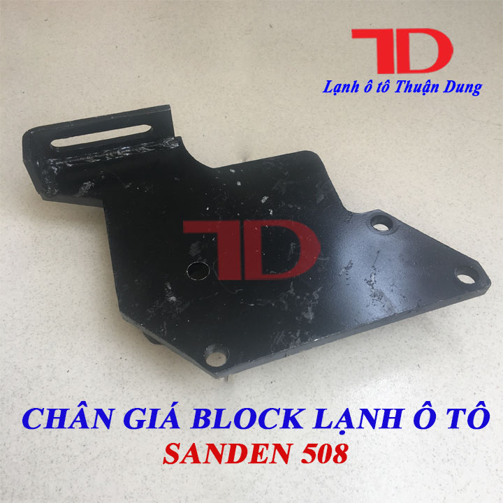 Chân giá block lốc lạnh ô tô Sanden 508 - Vật Tư Điện Lạnh Ô Tô Thuận Dung