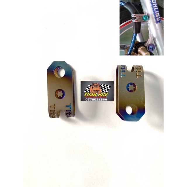 Bát kẹp dây dầu titan GR5, sản phẩm đa dạng về mẫu mã, kích thước, chất lượng đảm bảo an toàn cho sức khỏe của người sử dụng