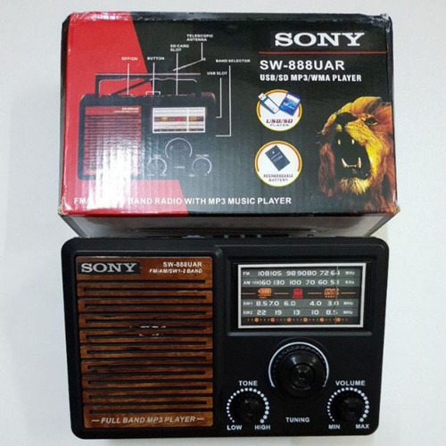 SALE-Loa Có Radio , Loa Nghe Nhạc Có Đài FM , Loa Nghe Nhạc Nghe Đài Fm Cho Người Già Giá Rẻ , Đài Radio Sony Sw-888 Và 999 , Khả Năng Bắt Sóng Tốt,Cho Âm Thanh Trong,Rõ Ràng , Có Rất Nhiều Kênh Và Băng Tần Cho Bạn Điều Chỉnh, Dò Tìm.