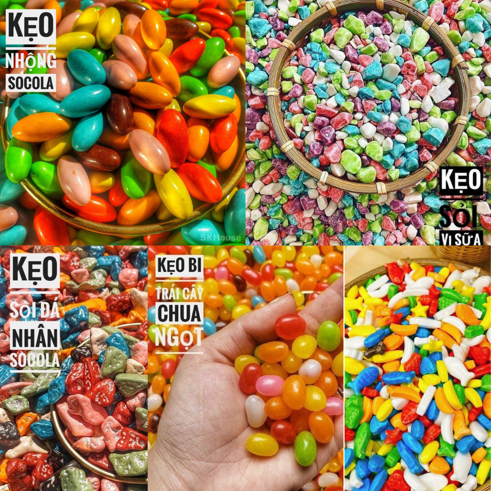 1 kg- kẹo mix thập cẩm