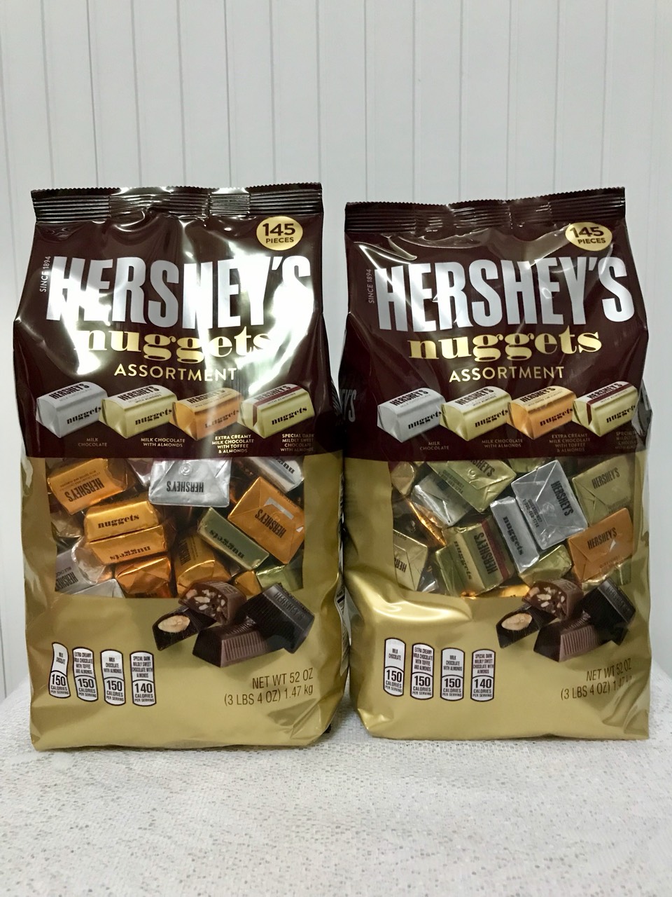 Kẹo sôcôla Hershey’s Nuggets 1.47kg Mỹ