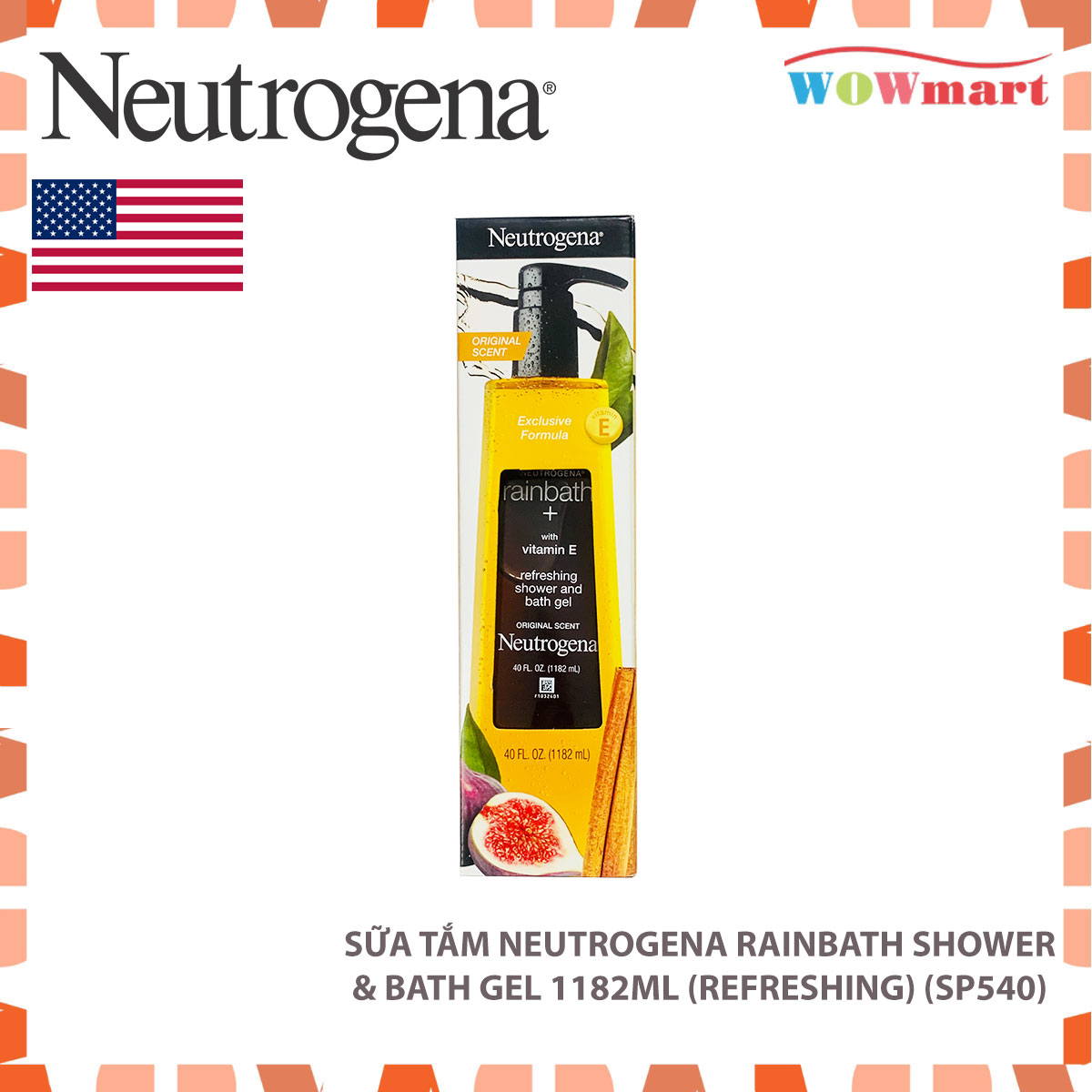Sữa tắm neutrogena rainbath shower & bath gel 1182ml - mỹ