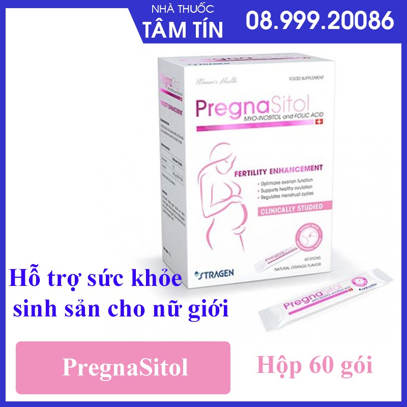 Pregnasitol - hỗ trợ mang thai ở nữ giới