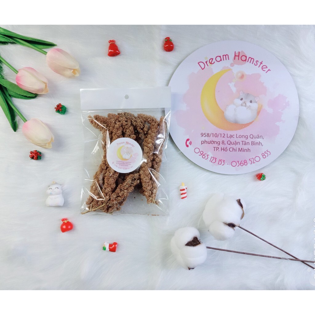 Kê chùm thức ăn cho Hamster và thú nhỏ