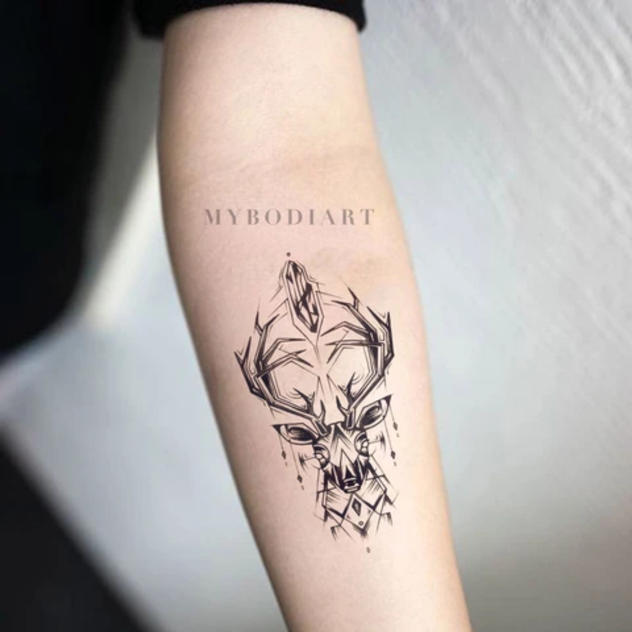 Century Ink   Ý nghĩa hình xăm con nai  Deer Tattoo   Facebook