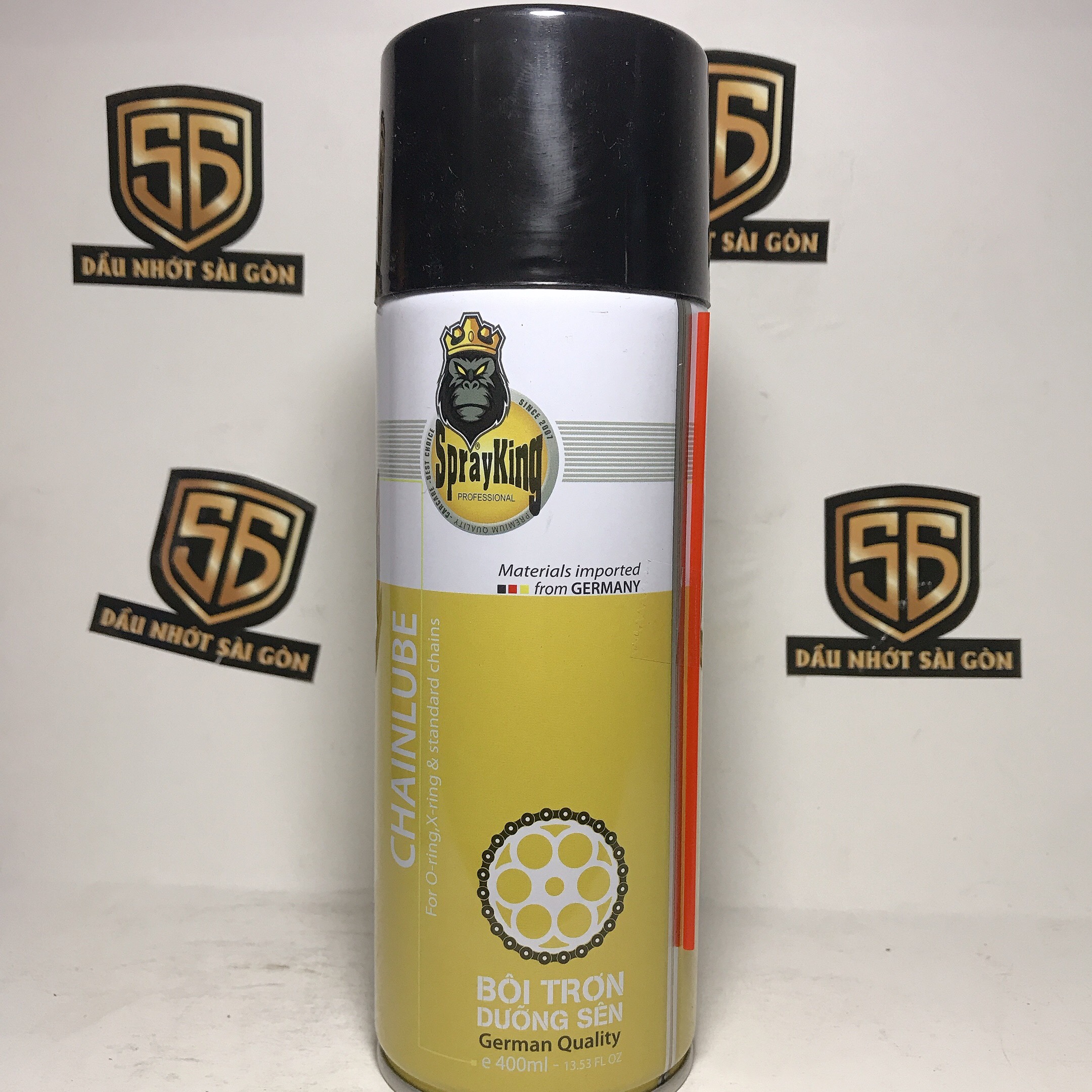 [HCM]Chai xịt dưỡng sên sprayking bôi trơn sên spray king 400ml