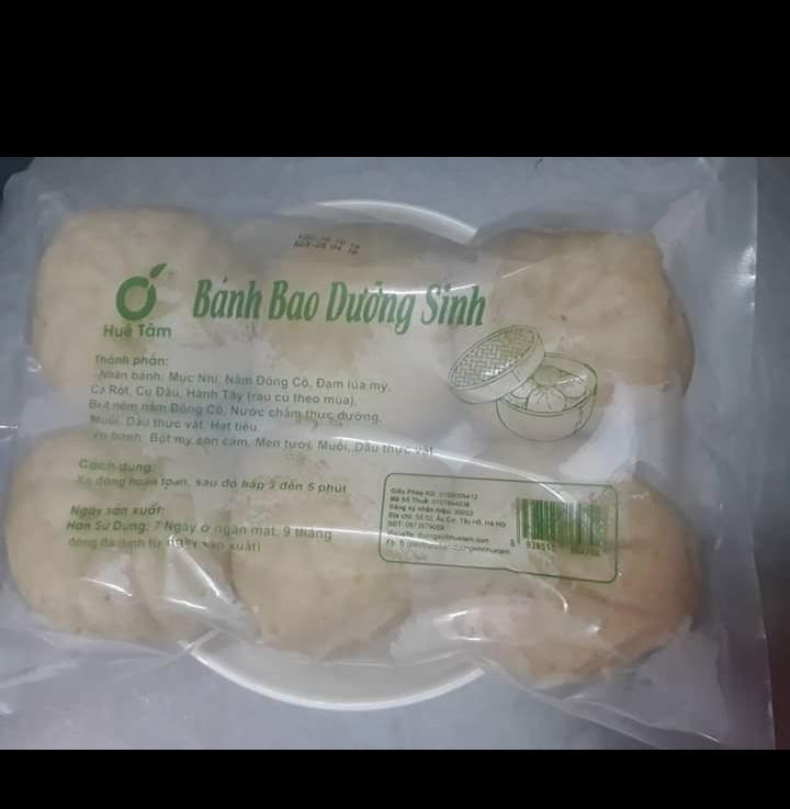 bánh bao lứt  thuần chay (thực dưỡng)