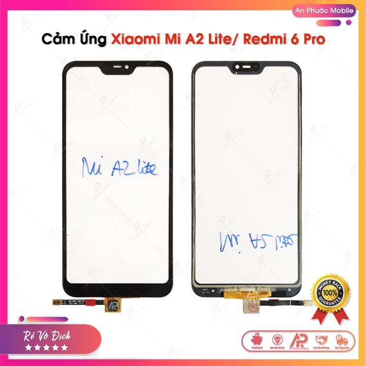 Cảm ứng xiaomi mi a2 lite/ redmi 6 pro - kính cảm ứng điện thoại xiaomi cao cấp