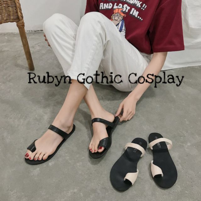 Dép sandal xỏ 1 ngón cute độc lạ