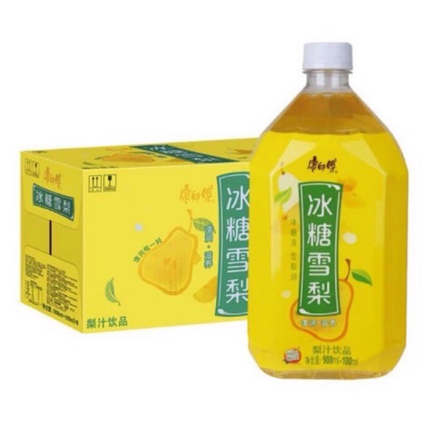 Sỉ 1 thùng 12 chai nước lê ép, nước đào, nước nhài mật ong 900ml