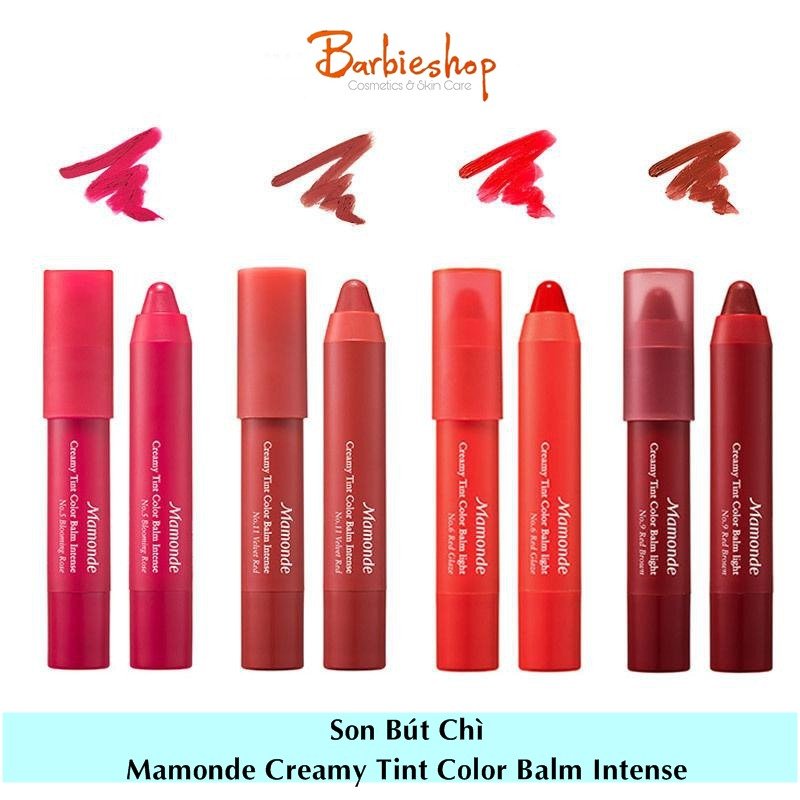 Son Bút Chì Mamonde Creamy Tint Color Balm Intense 2.5g